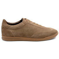 Flint Suede Loake Mens Mayfair Trainer SIDE