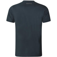 Dark Navy Harkila Mens Moose T-Shirt Back