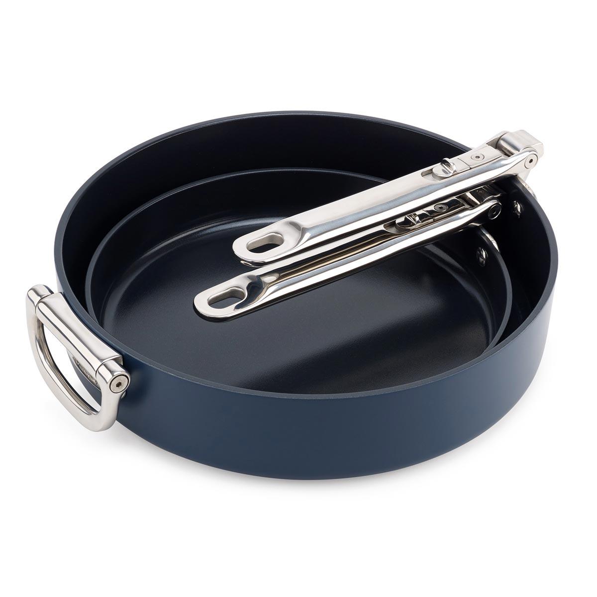 Joseph Joseph Space 2 Piece Frying Pan Set Non-Stick Nested