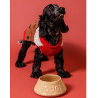 Mason Cash Cane Non Tip Lettered Dog Bowl 21cm LS2