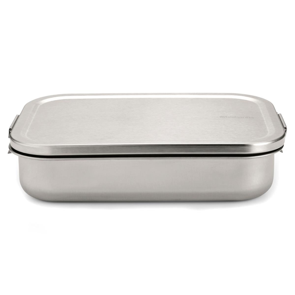 Large Medium Brabantia Make & Take Stainless Steel Lunch Box