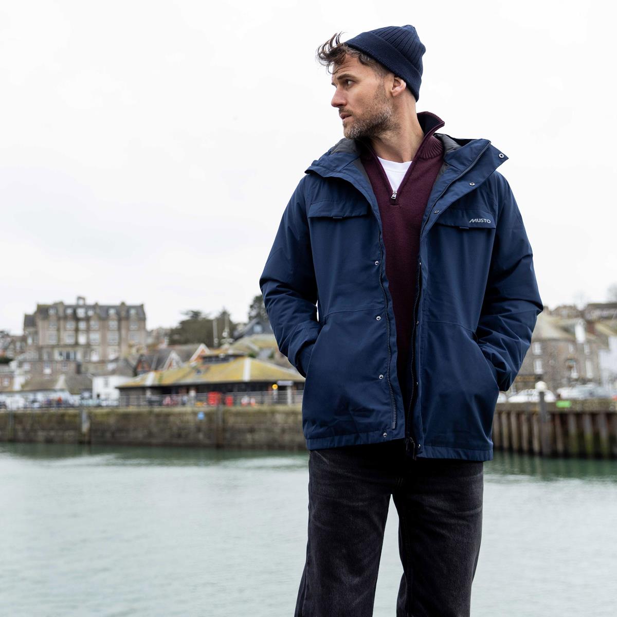 Musto Mens Insulated Rain Jacket
