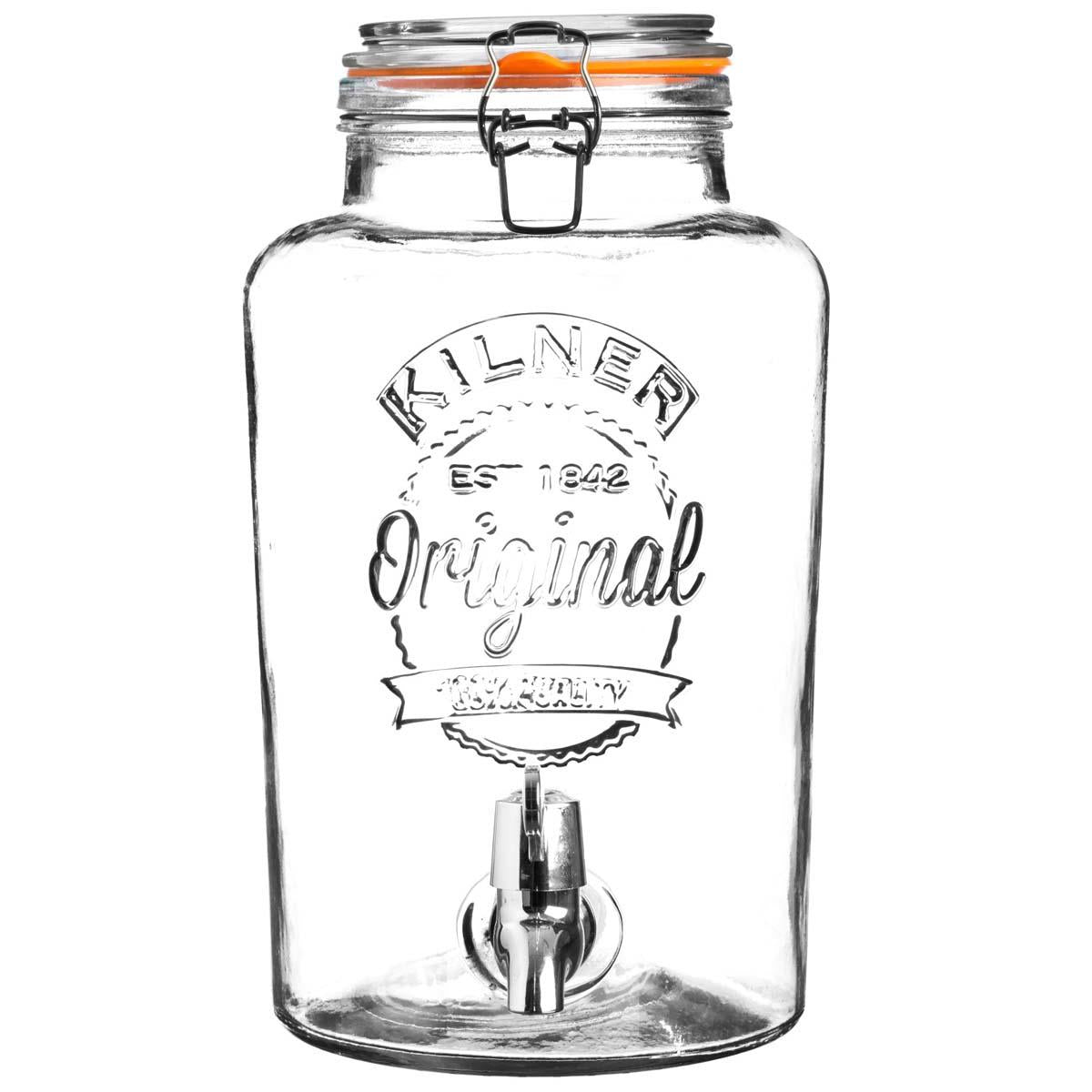 Kilner Clip Top Round Drinks Dispenser