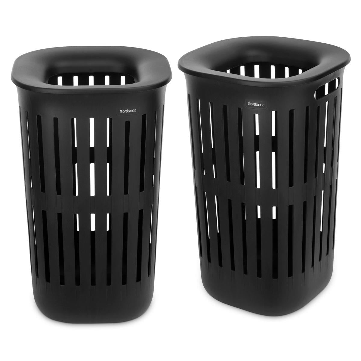 Black Brabantia Collect-It Laundry Basket 55L Set of 2