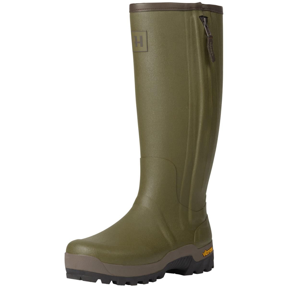 Harkila Mens Forester Zip Rubber Boot