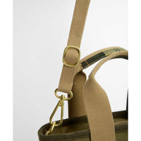 Dusky Green Barbour Mini Mya Tote Bag Handles