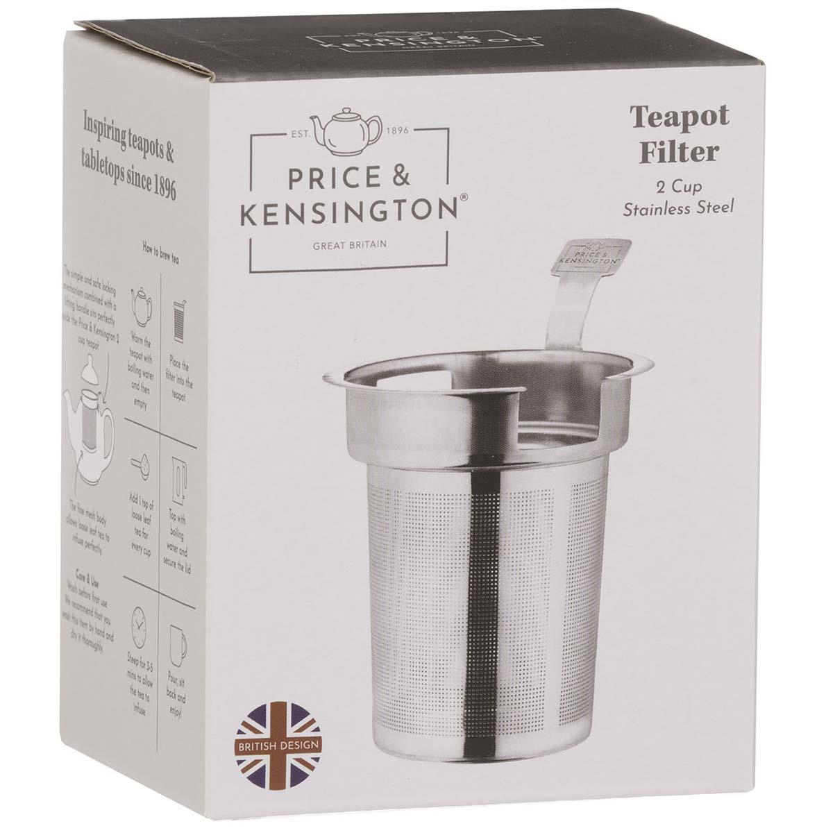 Price and Kensington 2 Cup Teapot Filter BOX