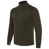 Green Moss Beretta Mens Glider Merino Half Zip Sweater