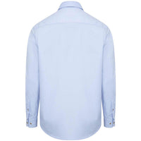 Blue Hoggs Of Fife Mens Granton Oxford Shirt BACK