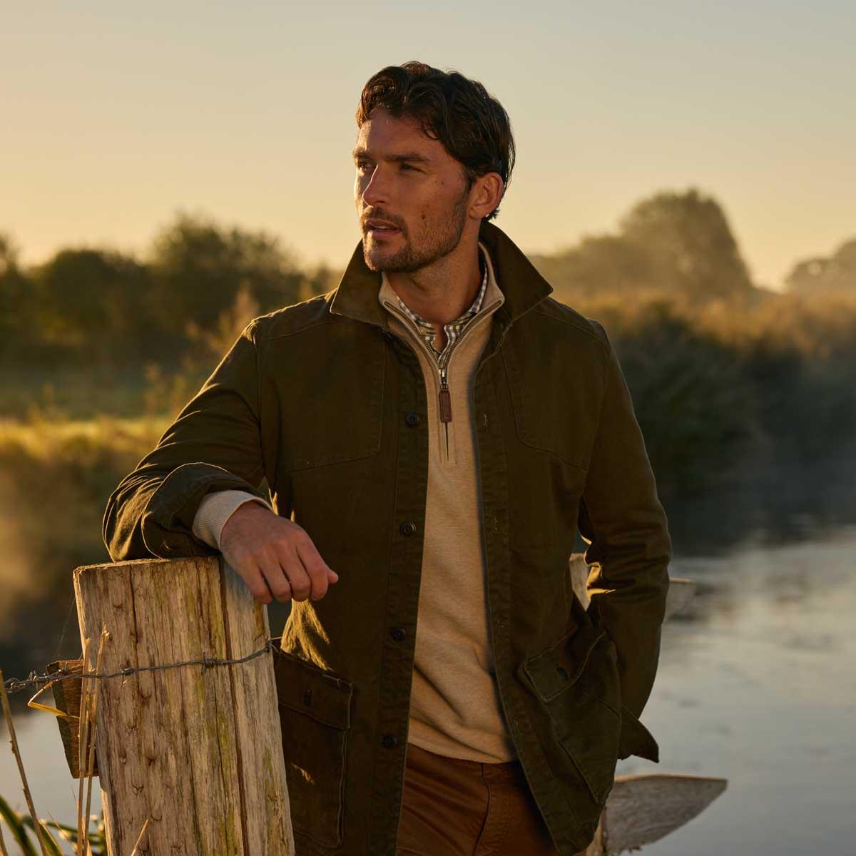Schoffel Mens Lynmouth Utility Jacket