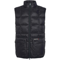 Black Barbour Mens Ridge Gilet