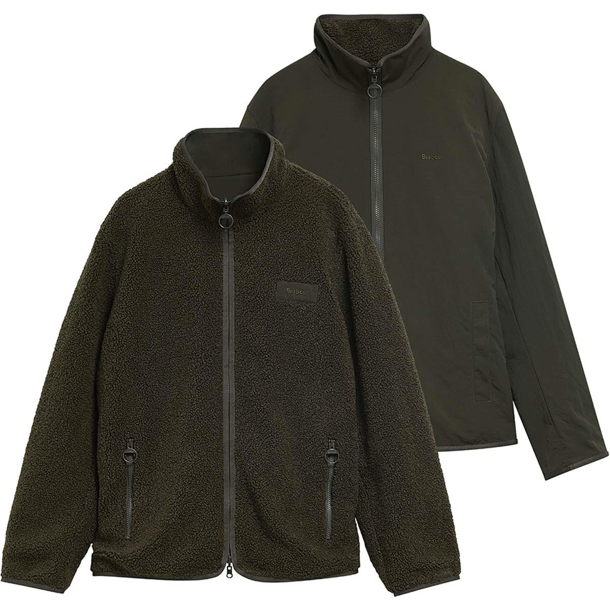 SAGE Barbour Mens Reversible Fleece Jacket
