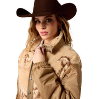 Ariat Womens Sherpa Blocked Jacket