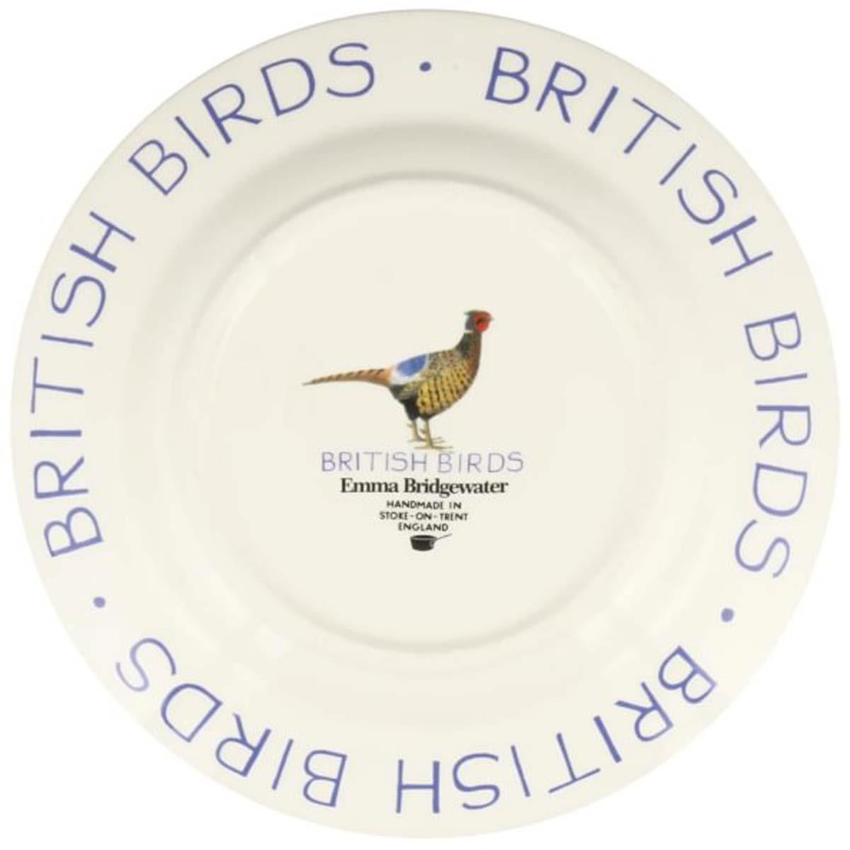Emma Bridgewater British Birds 8.5 Inch Plate Base