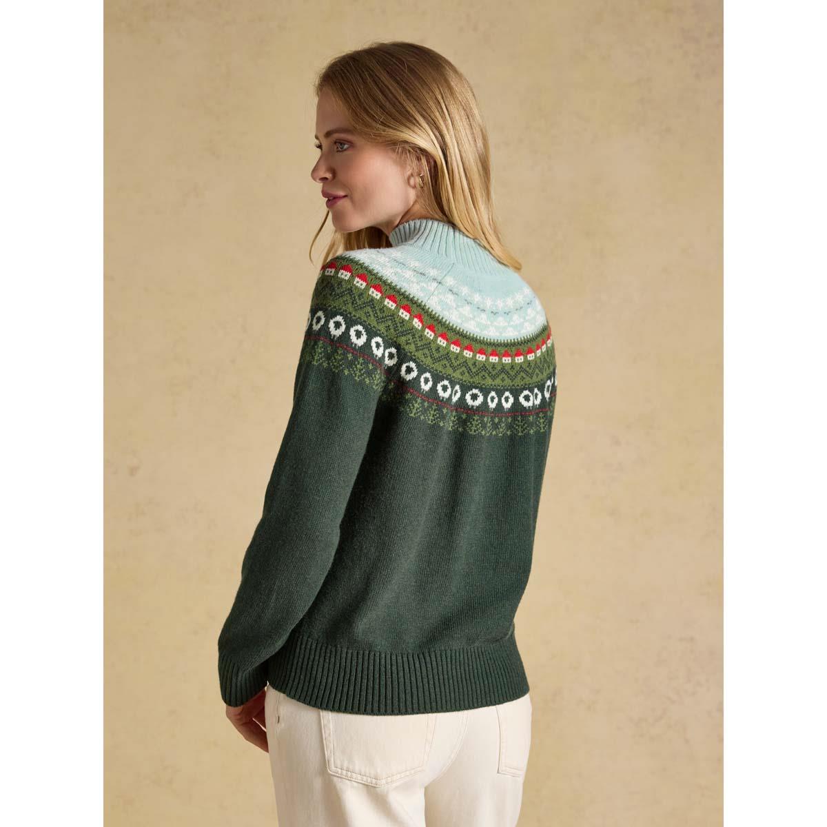 Joules Womens Landscape Fairisle Jumper