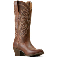 Sassy Brown Ariat Womens Heritage J Toe Western Boot Side