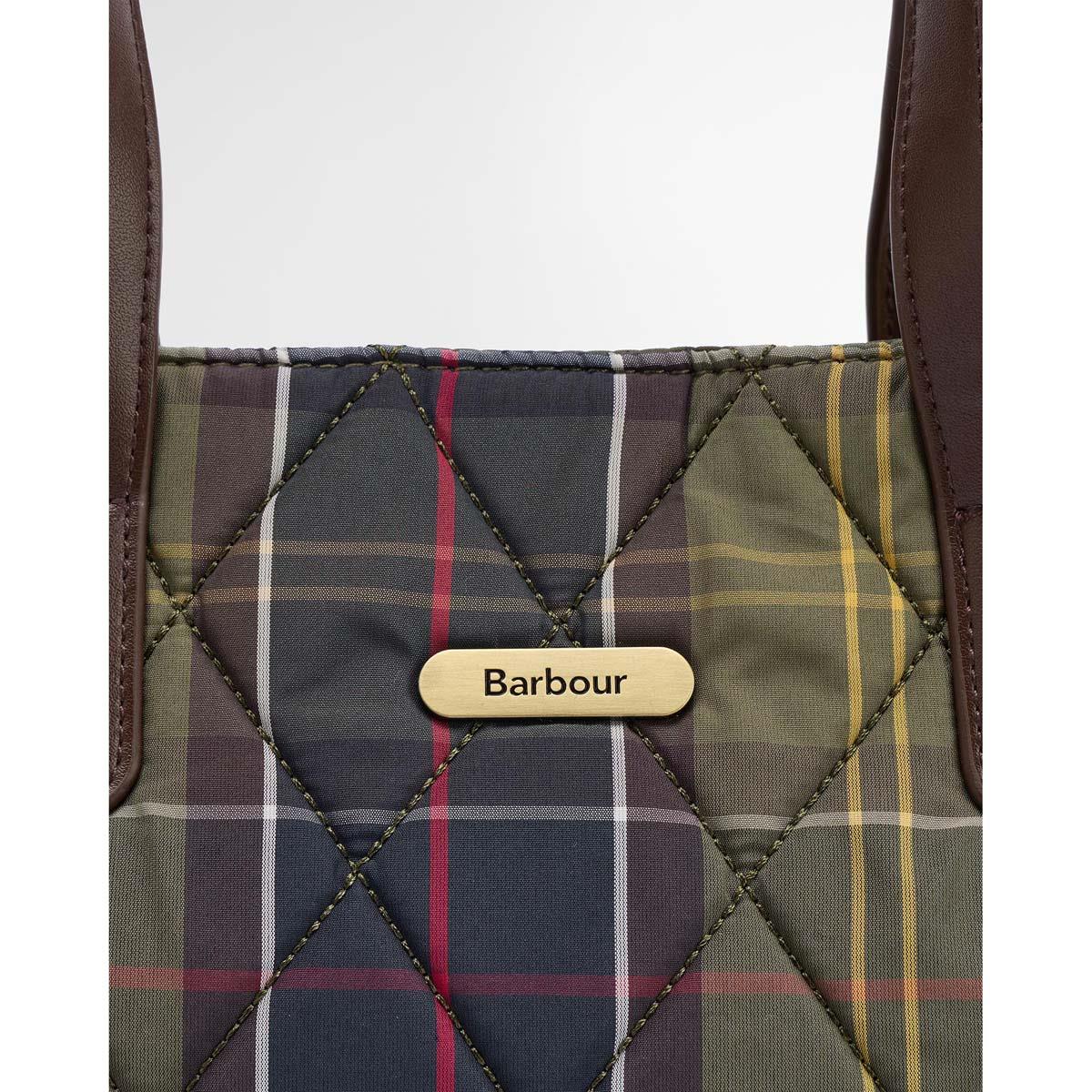 Barbour Womens Mini Quilted Tote Bag