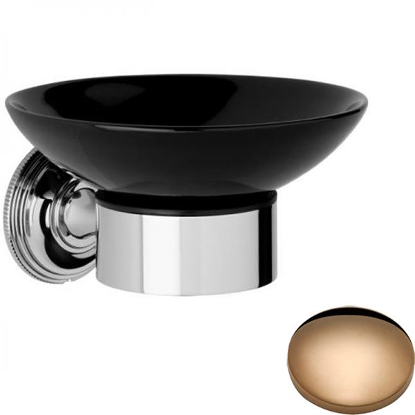 Samuel Heath Style Moderne Soap Holder Black Ceramic N6634B