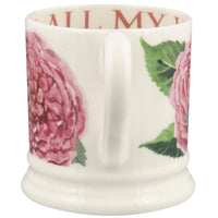 Emma Bridgewater Emmas Rose Half Pint Mug BACK