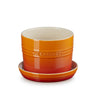 Le Creuset Stoneware Herb Planter with Tray
