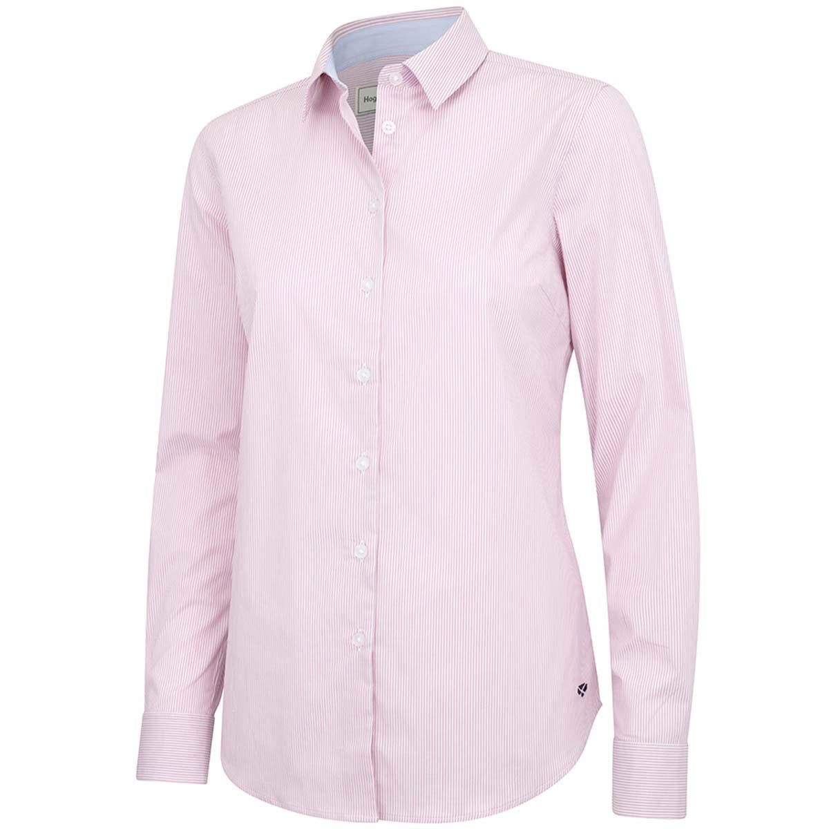 Hoggs Of Fife Ingliston Womens Stretch Stripe Shirt