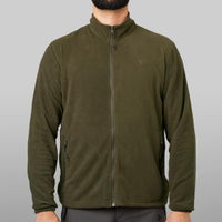 Seeland Mens Benjamin Fleece Pine Green