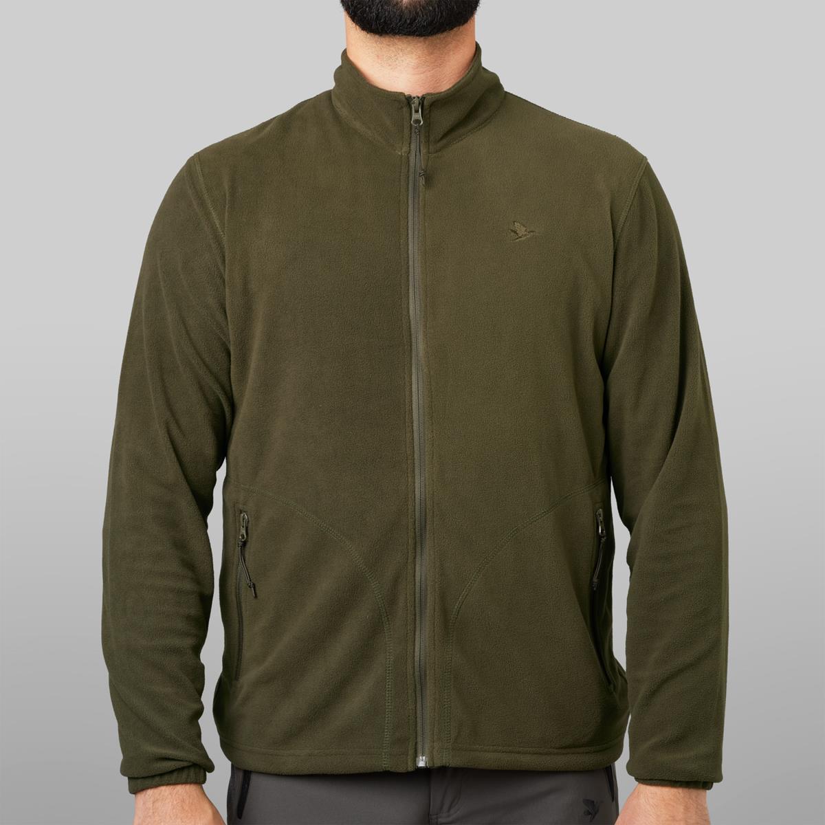 Seeland Mens Benjamin Fleece Pine Green