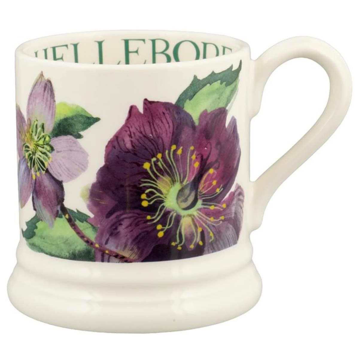 Emma Bridgewater Flowers Hellebore Half Pint Mug