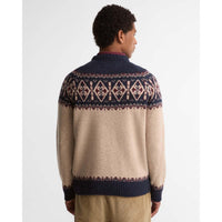 Barbour Mens Tisbury Fairisle Crew Neck Jumper