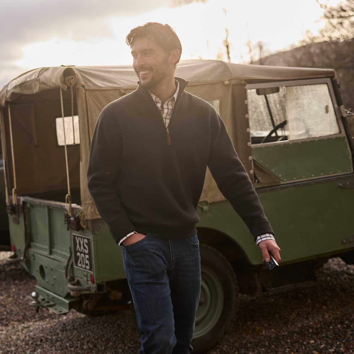 Schoffel Mens Marlow 1/4 Zip Fleece