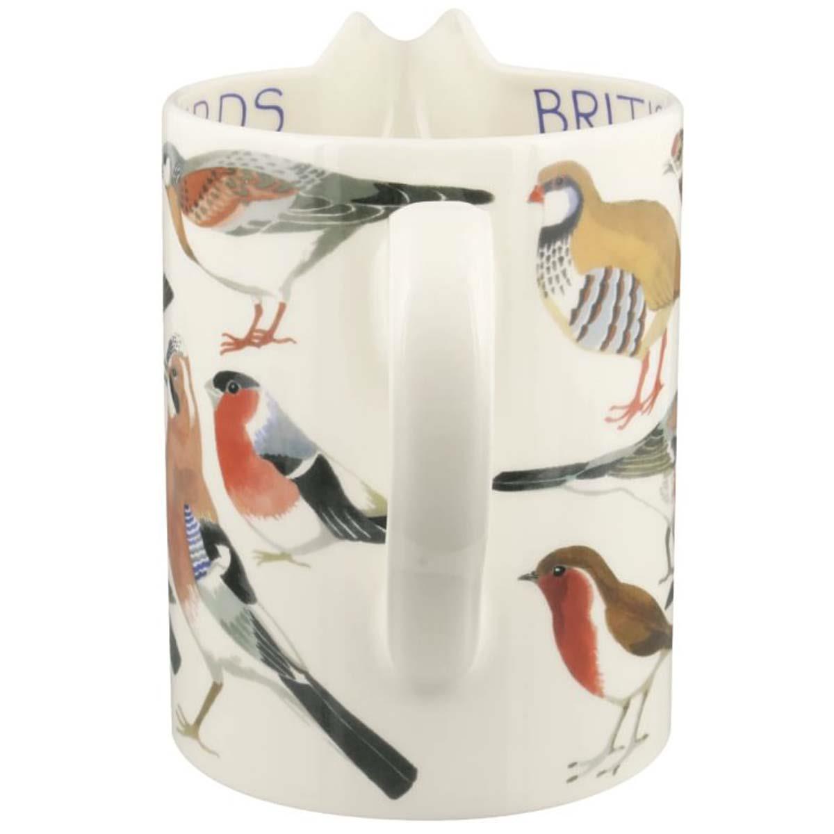 Emma Bridgewater British Birds Large Straight Jug Handle