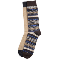 Barbour Mens Fair Isle Sock 2 Pack