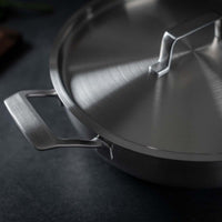 Kuhn Rikon Culinary Fiveply Wok With Lid and Helper LS7