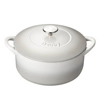 Denby Natural Canvas Cast Iron Round Casserole Dish