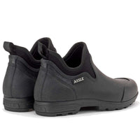 Noir Aigle Unisex Lessfor Plus Rubber Shoes Back
