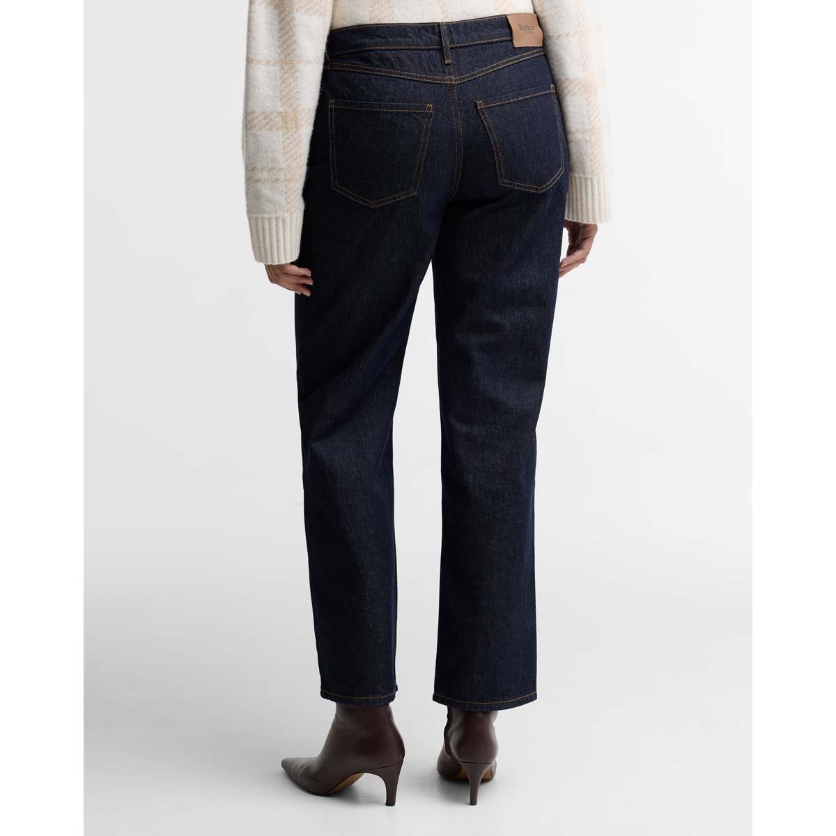 RINSE WASH Barbour Womens Adalyn Jeans BACK