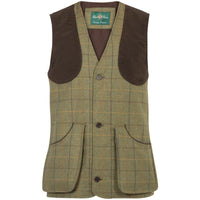 Dark Moss Alan Paine Mens Rutland Shooting Waistcoat