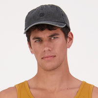 Vintage Black Swanndri Fundamentals Cap Front