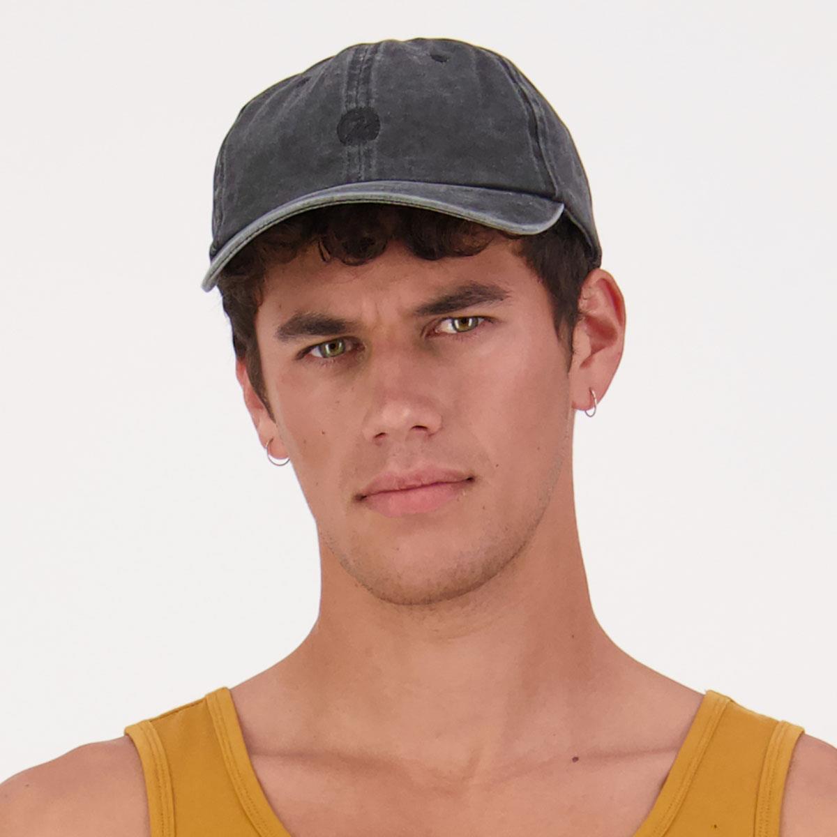 Vintage Black Swanndri Fundamentals Cap Front