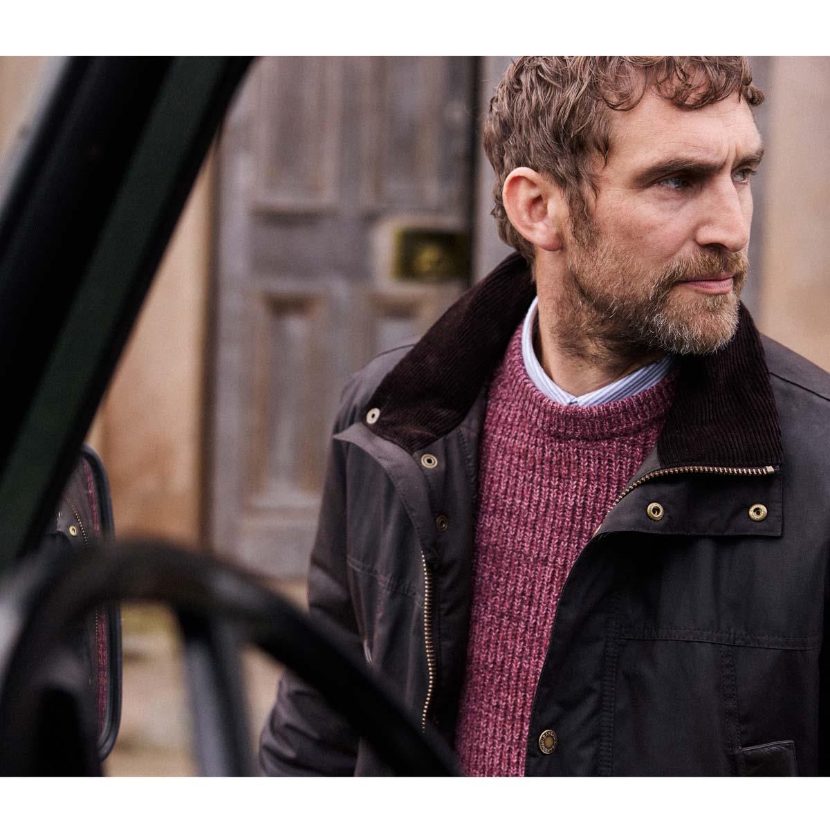 Barbour Mens Sandale Wax Jacket