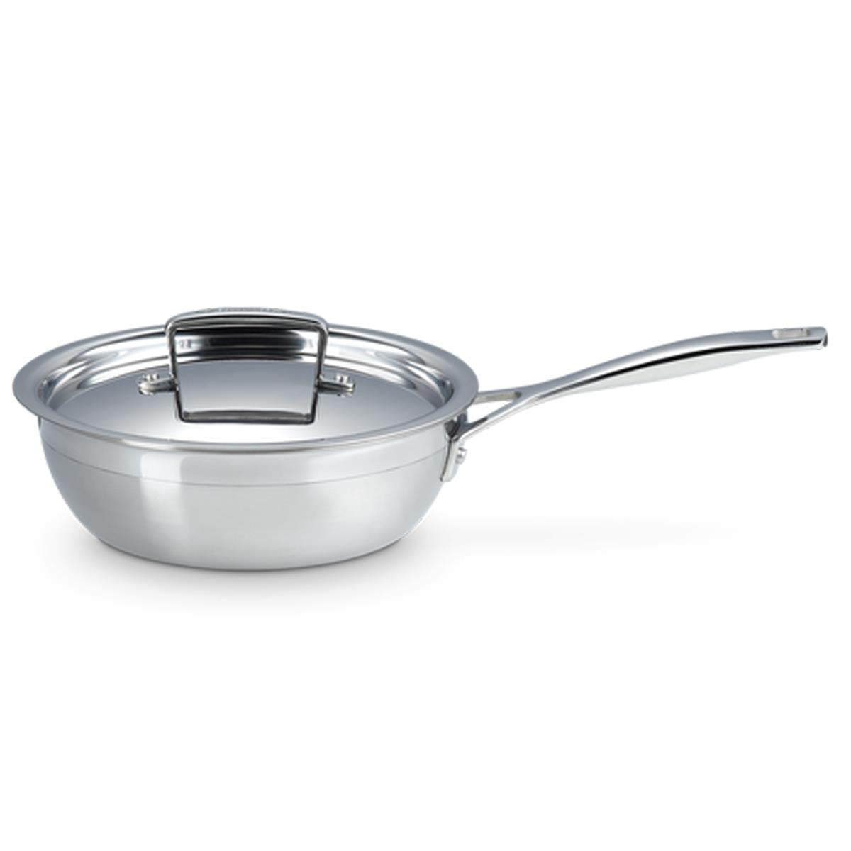 Le Creuset 3-Ply Stainless Steel 20cm Non Stick Chefs Pan