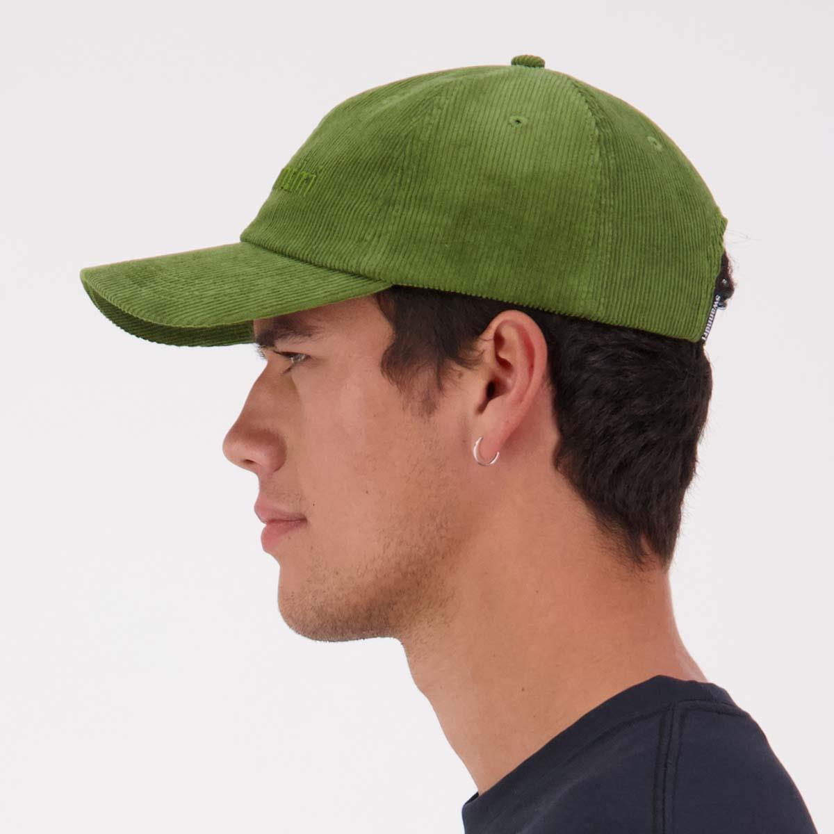 Clover Swanndri Swanni Corduroy Cap On Model
