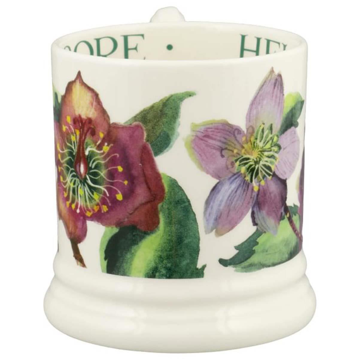 Emma Bridgewater Flowers Hellebore Half Pint Mug