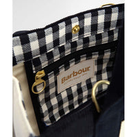 Ecru Barbour Selena Mini Tote/Crossbody Bag inner