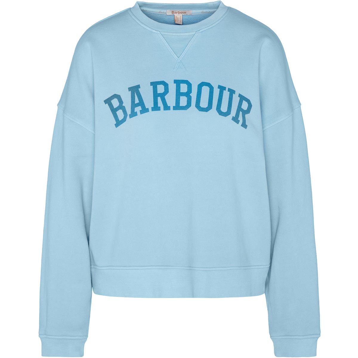 Blue Haze Barbour Womens Ella Sweatshirt