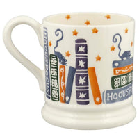 Emma Bridgewater Halloween Spooky Spell Books Half Pint Mug Back