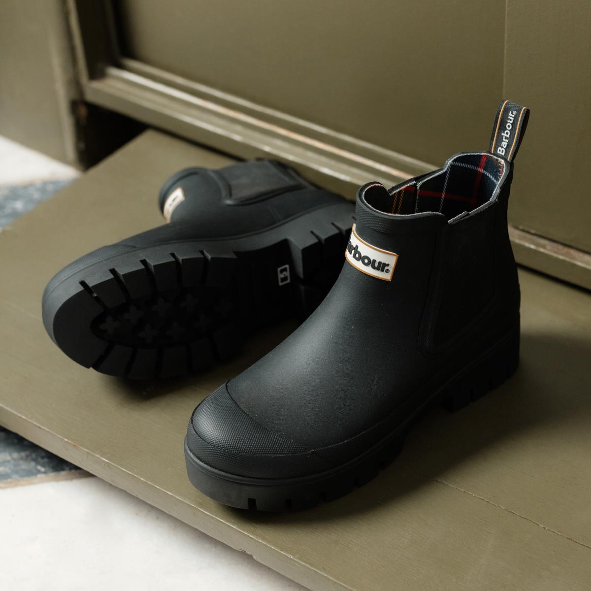 Barbour Womens Halton Chelsea Welly