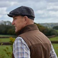 Dark Earth Harkila Kalix Fleece Waistcoat Back Detail