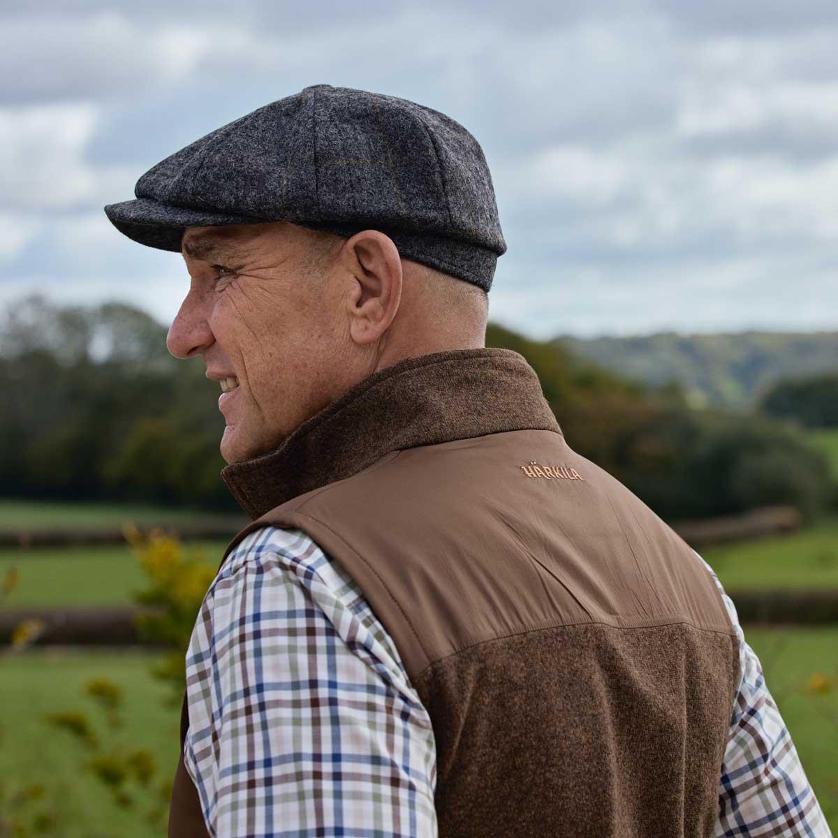 Dark Earth Harkila Kalix Fleece Waistcoat Back Detail