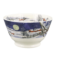 Emma Bridgewater Midnight Robin Small Old Bowl side